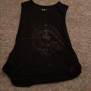 Black Super Soft Muscle Tank
